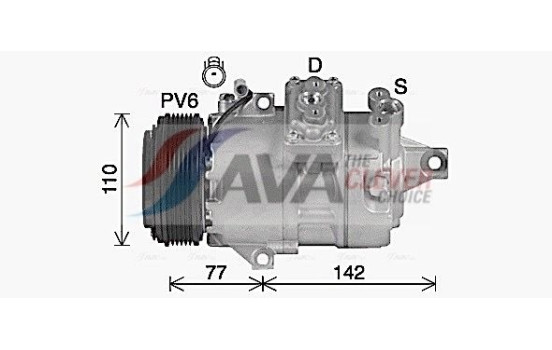 Compressor, air conditioning, Image 3