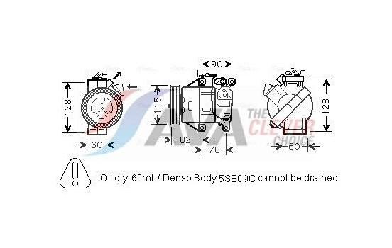 Compressor, air conditioning