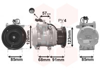 Compressor, air conditioning