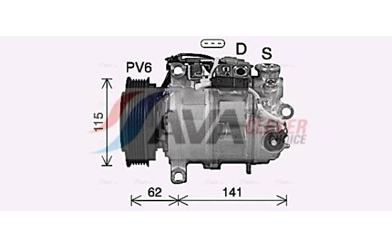 Compressor, air conditioning, Image 2