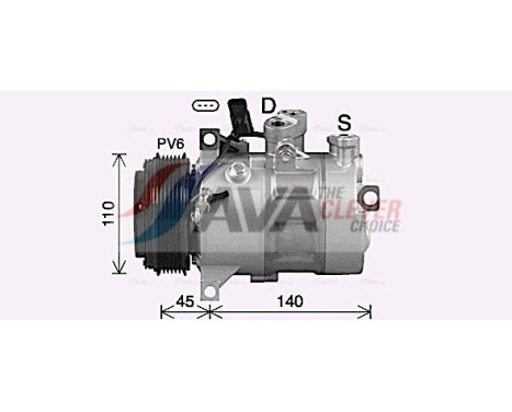 Compressor, air conditioning