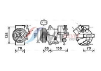 Compressor, air conditioning