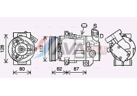 Compressor, air conditioning