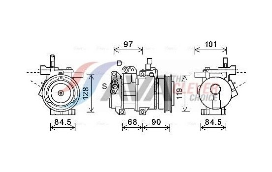 Compressor, air conditioning