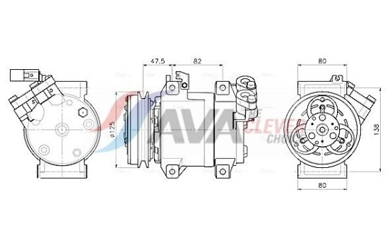 Compressor, air conditioning