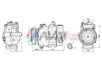 Compressor, air conditioning