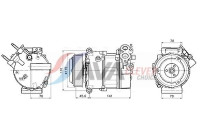 Compressor, air conditioning