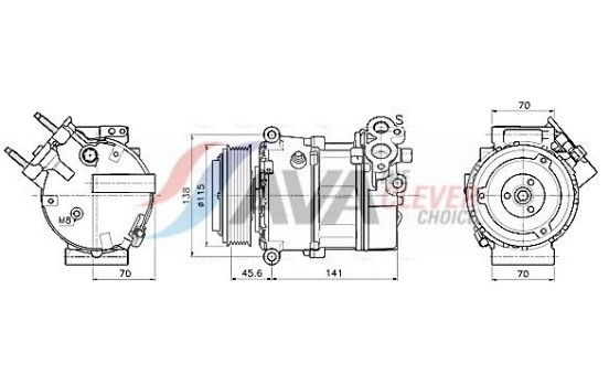 Compressor, air conditioning