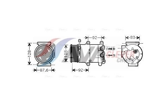 Compressor, air conditioning