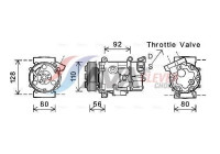 Compressor, air conditioning