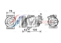 Compressor, air conditioning