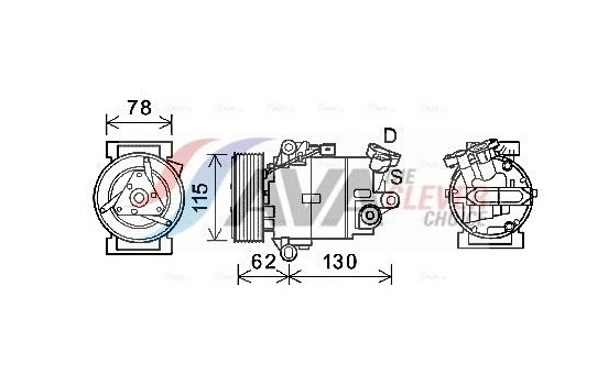 Compressor, air conditioning