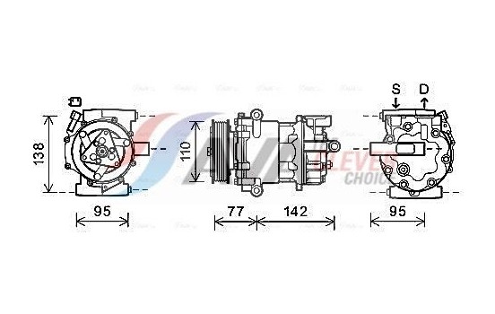 Compressor, air conditioning