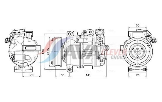 Compressor, air conditioning