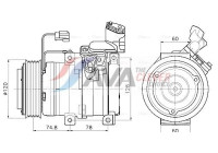 Compressor, air conditioning