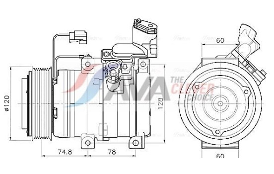 Compressor, air conditioning