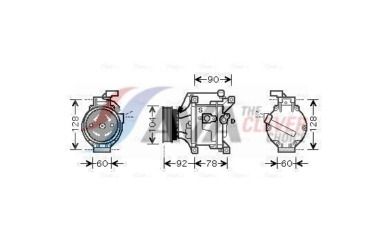 Compressor, air conditioning