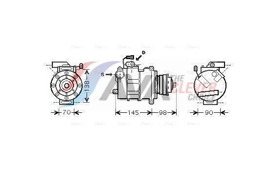 Compressor, air conditioning
