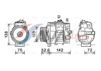 Compressor, air conditioning