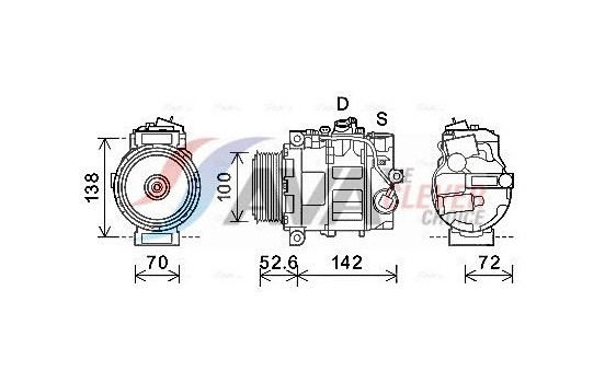 Compressor, air conditioning