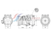 Compressor, air conditioning