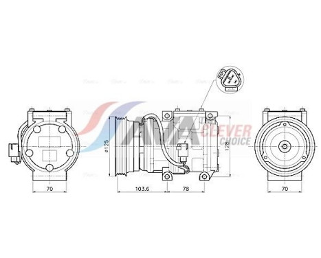 Compressor, air conditioning