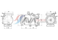 Compressor, air conditioning