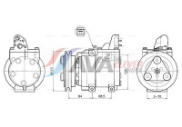 Compressor, air conditioning