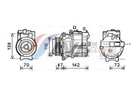 Compressor, air conditioning