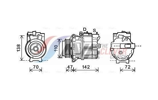 Compressor, air conditioning