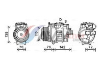 Compressor, air conditioning