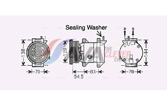 Compressor, air conditioning
