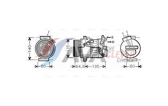Compressor, air conditioning