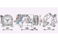 Compressor, air conditioning