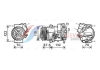 Compressor, air conditioning