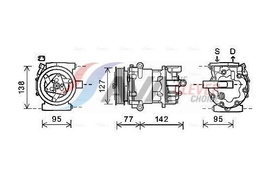 Compressor, air conditioning