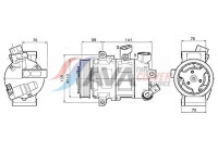 Compressor, air conditioning