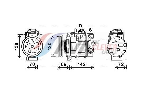 Compressor, air conditioning