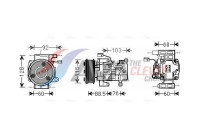 Compressor, air conditioning