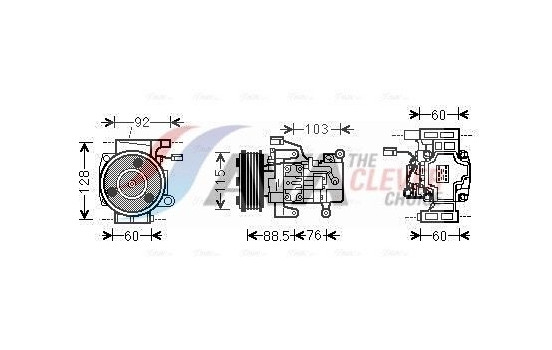 Compressor, air conditioning