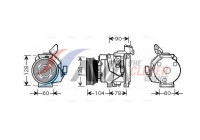 Compressor, air conditioning