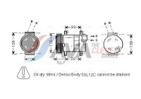 Compressor, air conditioning