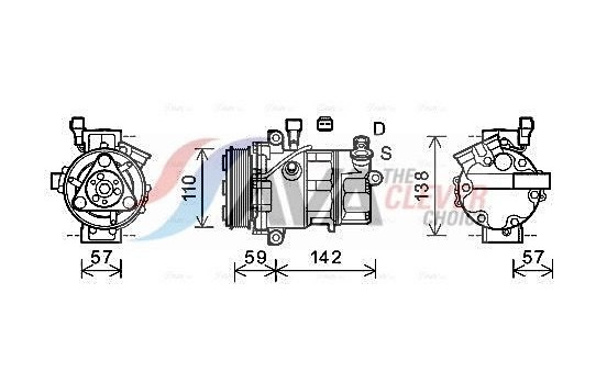Compressor, air conditioning
