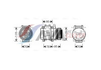 Compressor, air conditioning