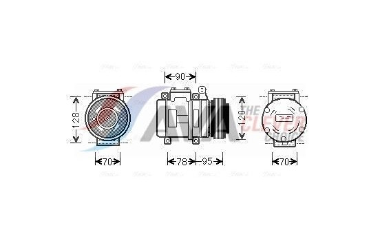 Compressor, air conditioning