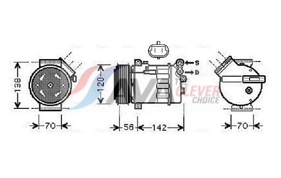 Compressor, air conditioning