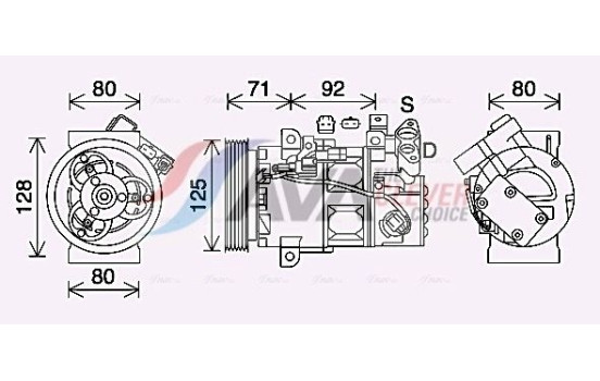 Compressor, air conditioning