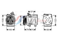 Compressor, air conditioning