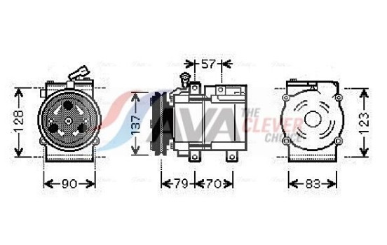 Compressor, air conditioning