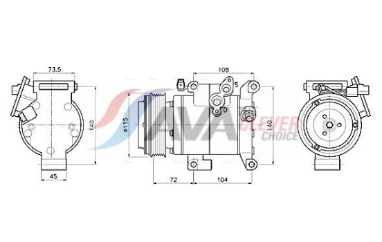 Compressor, air conditioning